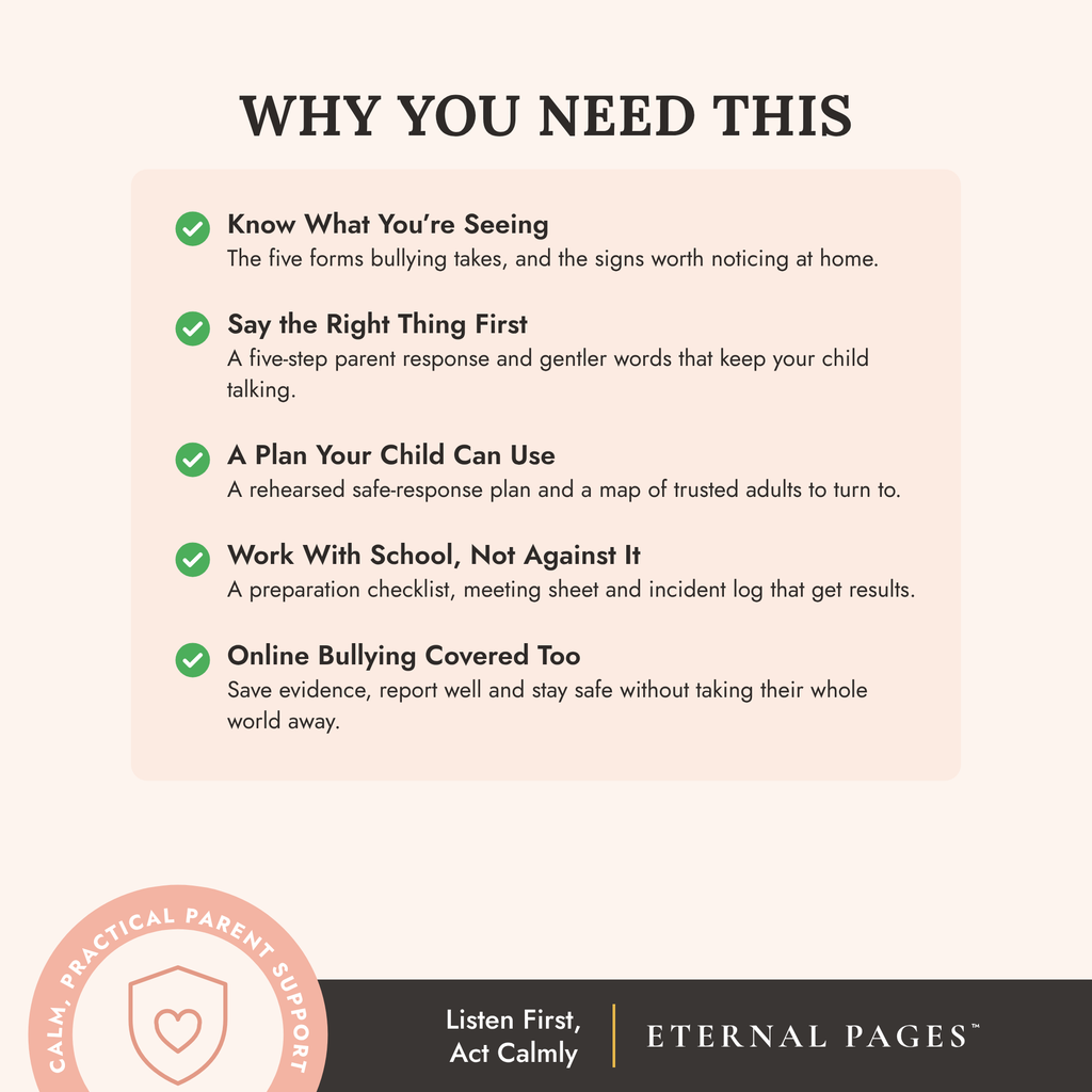 Help Your Child Handle Bullying